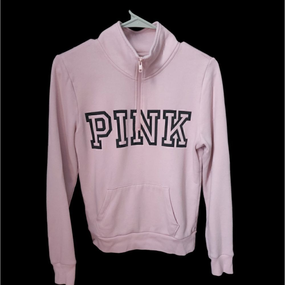 Victoria's Secret Pink 1/4 zip sweatshirt